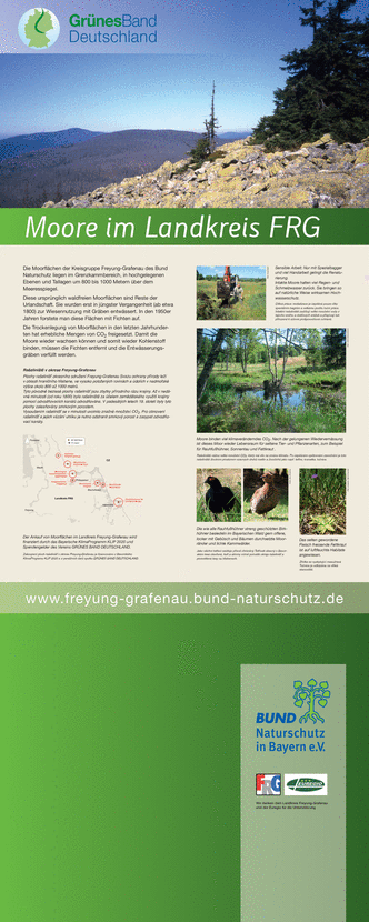 Die Erläuterungen zu den GRÜNES-BAND-Flächen in FRG